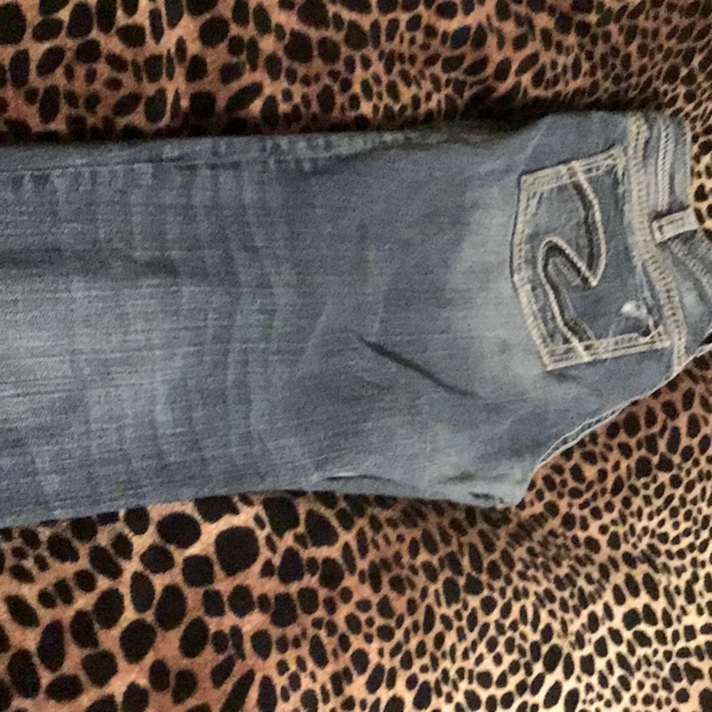Silver jeans